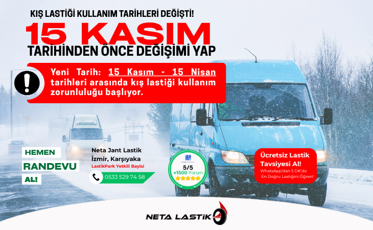  Kış Lastiği Takmamanın Cezası Ne Kadar?